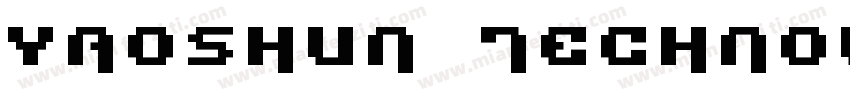 YAOSHUN TECHNOLOGY字体转换